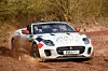 Jaguars F-Type Rallye Car im Schlamm