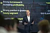 CFO und COO Arno Antlitz bei seiner Präsentation der neuen Strategie auf dem Kapitalmarkttag am 21. Juni.