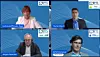 Screenshot aus dem digitalen EPTS Expert Talk 2026 mit vier Videofenstern vor blauem EPTS-Hintergrund. Zu sehen sind Moderatorin Andrea Hoffmann-Topp sowie die drei Experten Florian Risch, Jürgen Fleischer und Achim Kampker. Die Gesprächsrunde behandelte zentrale Fragen der E-Mobility-Produktion in Europa: beschleunigten Technologietransfer, modulare Produktionssysteme, digitale Zwillinge, KI-gestützten Ramp-up, Kreislaufwirtschaft und die Rolle des deutschen Maschinen- und Anlagenbaus. Die Logos von EPTS, FAU, KIT, wbk, PEM und RWTH Aachen University verweisen auf die beteiligten Forschungseinrichtungen. Das Bild eignet sich als Aufmacher für einen Nachbericht zum Expert Talk und zur EPTS Conference 2026 in Nürnberg.