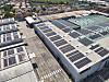Luftaufnahme des Mahle-Werks in Samut Prakan in Thailand. Auf den Dächern der Produktionsgebäude sind großflächig Photovoltaikmodule installiert.