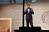 Ola Källenius auf der Bühne des IfA-Branchengipfels im Jahr 2019.