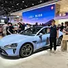 E-Autos chinesischer Marken sind in China mittlerweile sehr gefragt. Im Bild der neue Xiaomi SU7 auf der Auto China im April 2024.