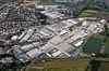 Eine Luftaufnahme vom Werksgelände des Automobilherstellers Audi in Ingolstadt