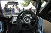 Das Cockpit des Riversimple Rasa.