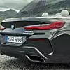 BMW M850i Cabrio 2019 - besonders das Heck wirkt bei der offenen Versionen noch massiger und bulliger