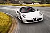 Alfa-Fans können sich auf einen dynamischen Targa freuen, den die Norditaliener 4C Spider nennen.
