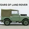Der erste Land Rover auf dem Amsterdamer Autosalon