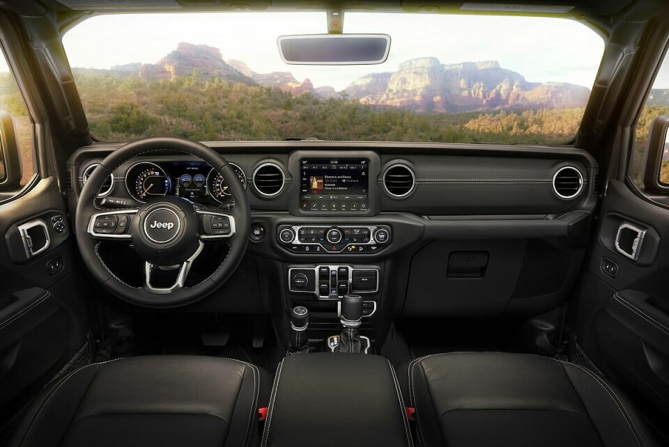 Jeep Wrangler - Interieur