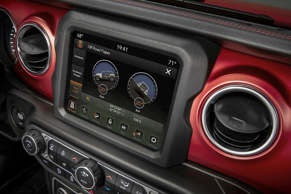 Jeep Wrangler - Rampenwinkel