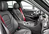 Mercedes-Benz C 450 AMG 4MATIC, Interieur: Leder schwarz; Holz Esche schwarz offenporiginterior: