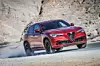 Alfa Romeo Stelvio Quadrifoglio im leichten Drift