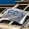 FCA-Fahne im Wind