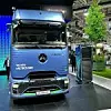 Der Mercedes-Benz e Actros 600 auf der IAA Transportation in Hannover