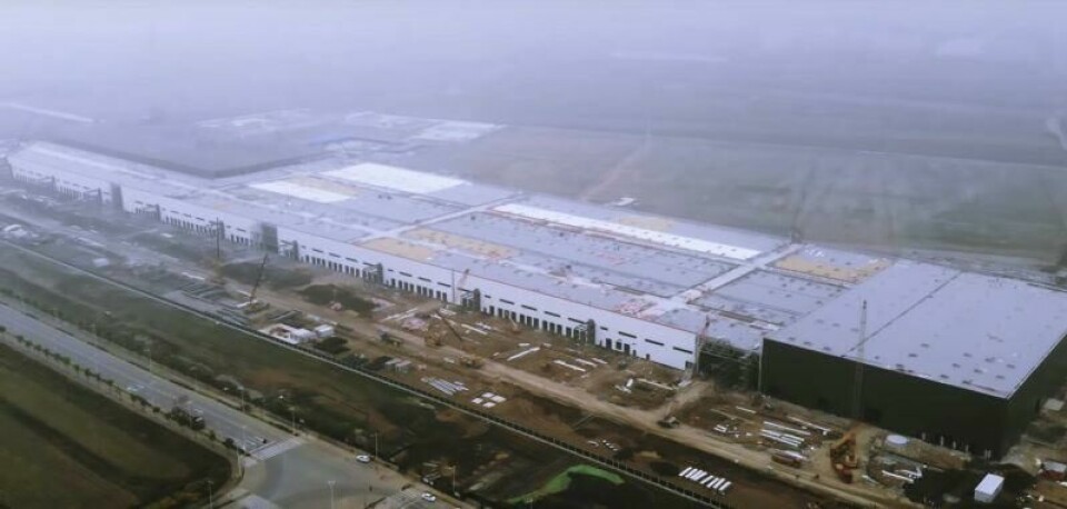 In der Shanghai Gigafactory, für die im Januar der Grundstein gelegt wurde, werden zunächst Limousinen des Modells 3 gebaut. Tesla Gigafactory 3 Shanghai