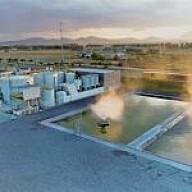 Audi übt sich beim Wasserverbrauch in Sparsamkeit Wasserbecken im Audi-Werk Mexiko.