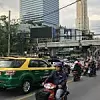 Straßenverkehr in Bangkok