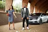 New York Giants Star Receiver Odell Beckham Jr. (rechts) und Model Emily Ratajkowski treten in dem