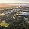 Das Daimler-Testzentrum Immending im Schwarzwald ausd er Vogelperspektive.