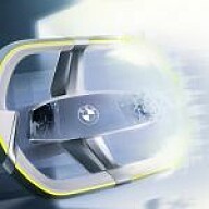 BMW forciert die Evolution des Infotainments Das Lenkrad des BMW i Vision Dee.