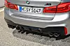 BMW M5 Competition: typische vier Endrohre