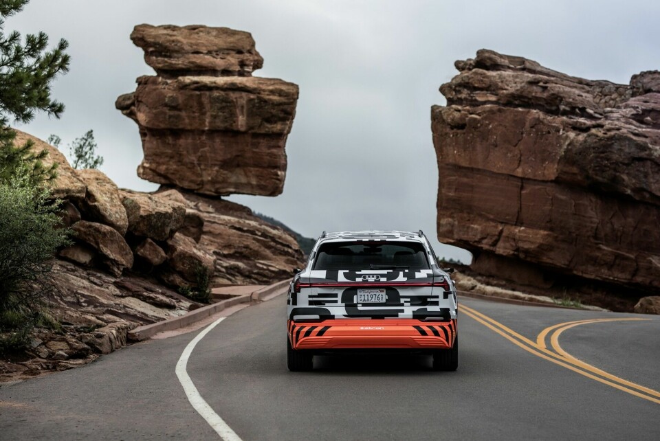 Audi e-tron quattro Prototyp: wiegt mehr als zwei Tonnen