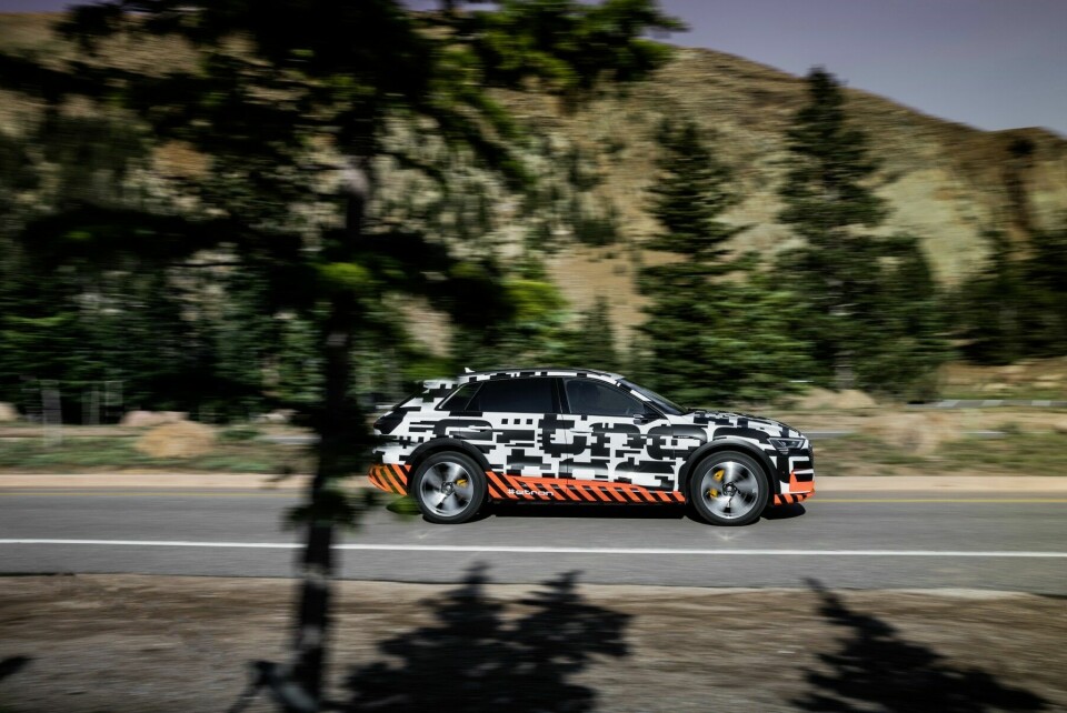 Audi e-tron quattro Prototyp: zusätzliche Reichweite dank Rekuperation