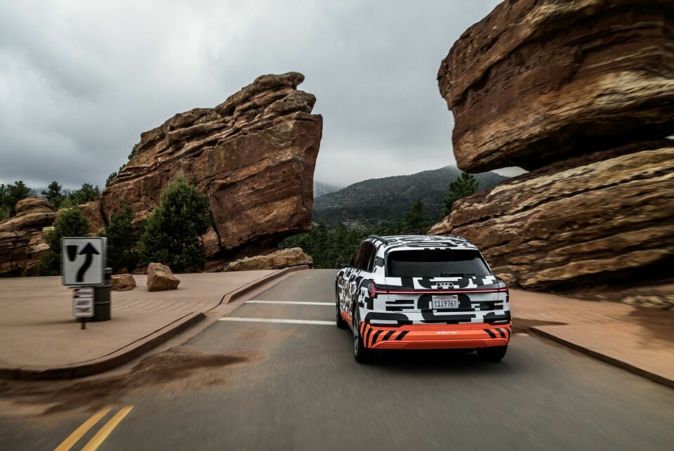 Audi e-tron quattro Prototyp: kräftiger Antritt