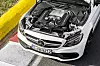 Mercedes-AMG C 63 S Coupé (C 205) 2015; 4,0-Liter-V8-Biturbomotor: Das Leistungsspektrum reicht von