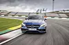 Mercedes-AMG C 63 S; Fahrvorstellung Portimao 2015; brillantblau metallic; Leder Nappa schwarz