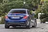 Mercedes-AMG C 63 S; Fahrvorstellung Portimao 2015; brillantblau metallic; Leder Nappa schwarz