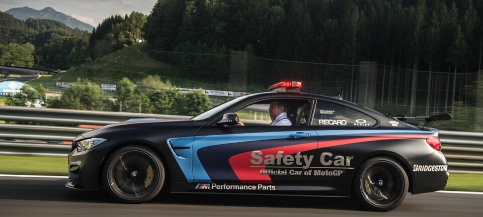 BMW M4 Pace Car Moto GP: Mit Wassereinspritzung immer vorweg