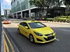Taxis auf den Straßen von Singapur