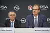 PSA-Chef Carlos Tavares und Opel-Chef Michael Lohscheller