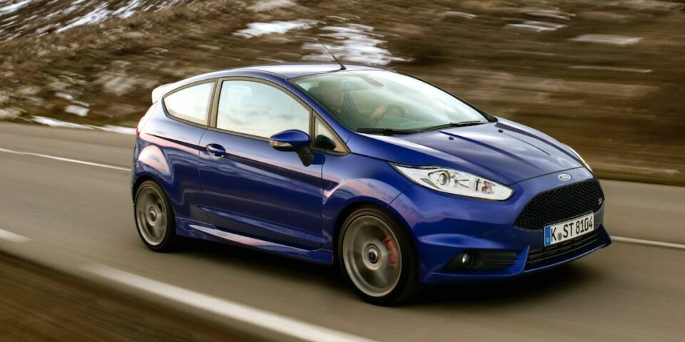 Soll in Europa künftig auch als Fünftürer an den Start gehen: Ford Fiesta ST. Ford-Fiesta ST_Modell_Fünftürer
