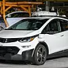 Ein Chevrolet Bolt der GM-Tochterfirma Cruise mit Roboterwagen-Technik