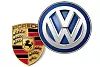 Volkswagen und Porsche Logo