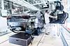 Montage des Audi A8 - Anbau der Türen