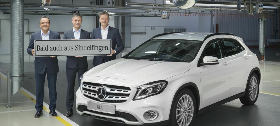 Flexible Produktion: Mercedes GLA jetzt auch in Sindelfingen
