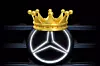 Mercedes-Stern mit Logo