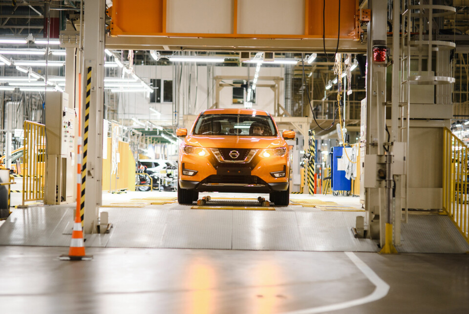 Das Nissan-Werk in St. Petersburg verfügt über eine jährliche Produktionskapazität von 100.000 Fahrzeugen. Nissan-Produktion in St. Petersburg