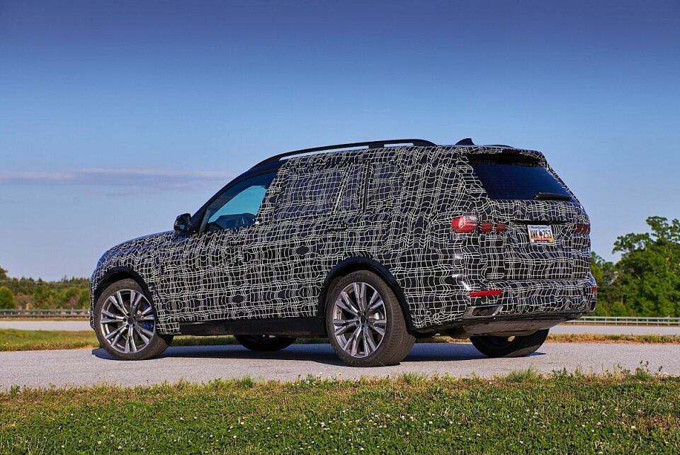 BMW X7: ab 2,3 Tonnen Leergewicht