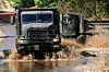 Die US Army testet autonom fahrende Trucks.