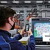 Digitale Tools in Benutzung im BMW-Werk Regensburg