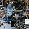 Lkw in der Produktion im Daimler Truck werk wörth