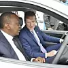 Kenias Staatspräsident Kenyatta und VW CEO Diess: Afrika ist ein Markt mit Potenzial.