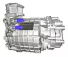 Bild des elektrischen Antriebsmoduls eDM von BorgWarner