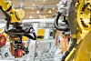 Einsatz eines Fanuc-Roboters in der Automobilfertigung.