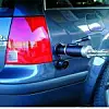 Golf Variant bei der Erdgas-Betankung