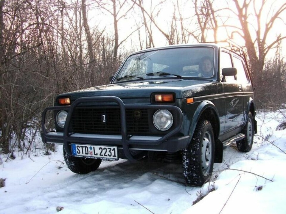 Lada Niva - perfekt im Gelände oder im Schnee. Lada Niva - perfekt im Gelände oder im Schnee.