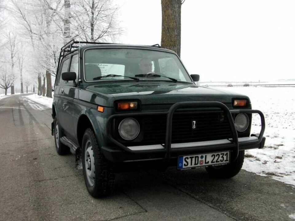 Lada Niva - die Extras sind überschaubar. Lada Niva - die Extras sind überschaubar.